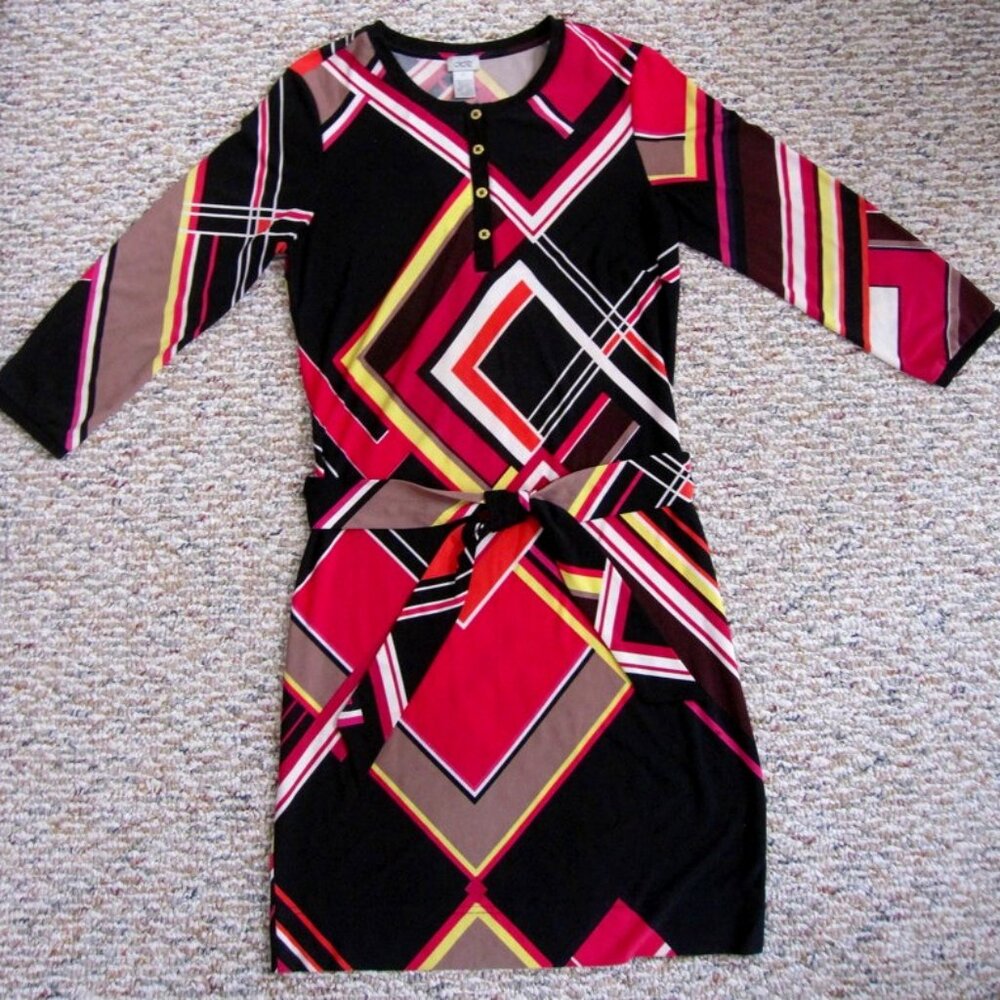 Cache' multi-color dress
